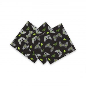 20x 3-lagige Papierservietten 33x33cm FSC - Gaming