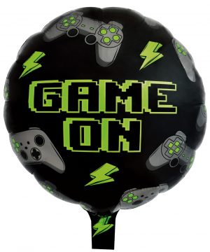 Folienballon Game-On 46cm