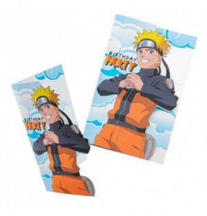 8-cartons-invitation-16cm-x10cm-naruto-anglais 8 Einladungskarten 16cm x 10cm