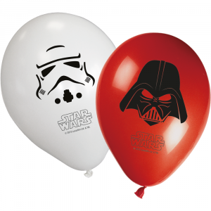 84165 8 bedruckte Ballons - Star Wars Galaxie