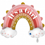 G72150-P_600x600@2x Folienballon Boho Pink Rainbow 79cm