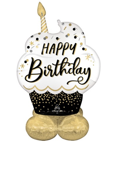 AirLoonz Satin Birthday Wishes - 132cm