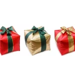 Folienballons Geschenke, 34 x 36 cm, Mix