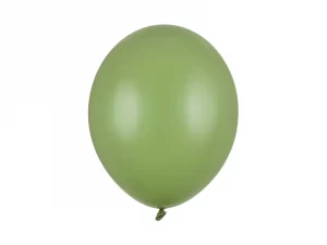 100 Ballons Strong 30cm, Pastel Rosemary Green