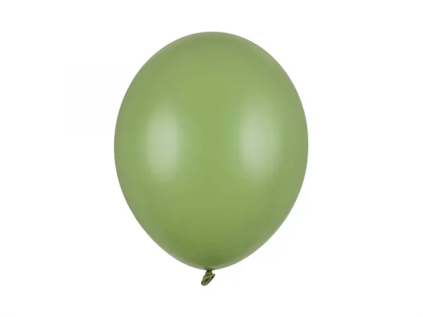 50 Ballons Strong 30cm,  Pastel Rosemary Green