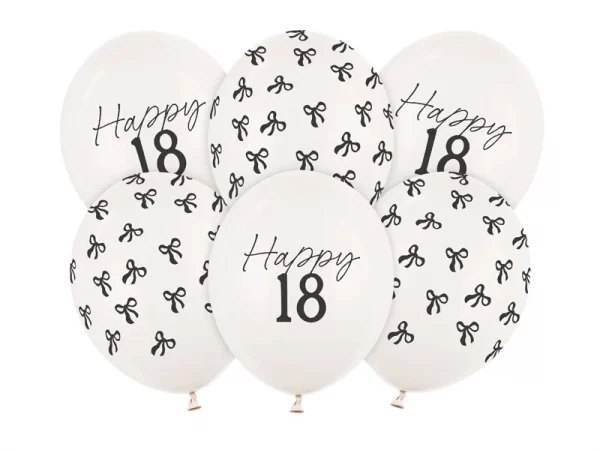 big_SB14P-418-008Z-6_01_S Latex Ballons 30 cm, 18, Pastel Off-white