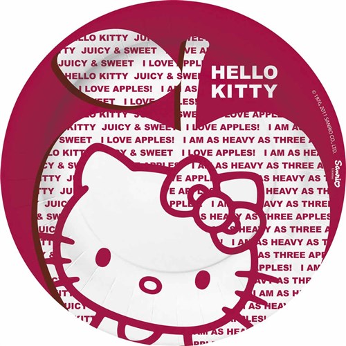 borden-hello-kitty-apple-23-cm-10-stuks-13529-de-G 10 Hello Kitty Apple Teller 23cm