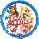 folieballon-happy-birthday-paw-patrol-45cm-32233-nl-G Folienballon Paw Patrol Happy Birthday