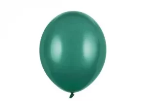 100 Ballons Strong 30cm, Pastel Bottle Green