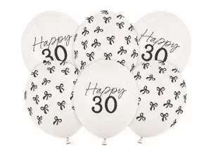 Latex Ballons 30 cm, 30 , Pastel Off-white