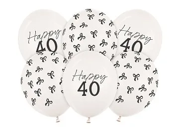 icon_SB14P-440-008Z-6_01_S Latex Ballons 30 cm, 40 , Pastel Off-white