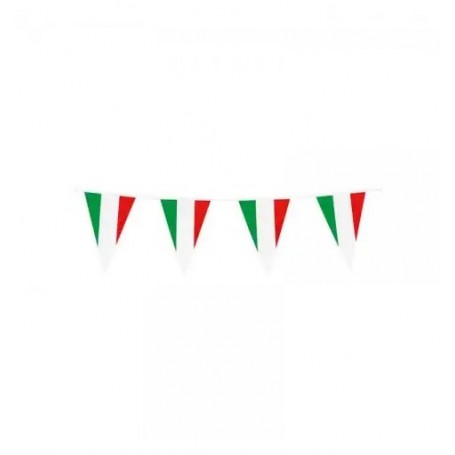 lo Italien Wimpelkette 10m