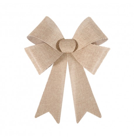 RIESIGE JUTE SCHLEIFE 36CM X 51CM