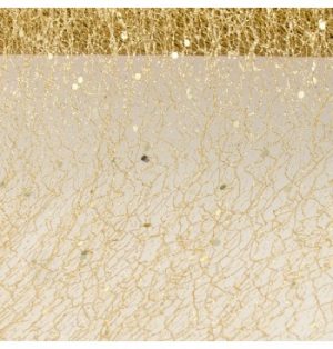 Glitzer-Tischband 10 cm x 5 m, Gold