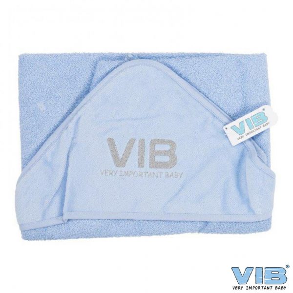 57ad829309c67 Badetuch VIB Blau+Silber