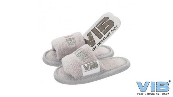 57ad82a4ec0ad.jpg&resolution=642x360&quality=90&isLogo=1&background=FFFFFF7F&ext= Baby Slipper VIB Grau+Silber