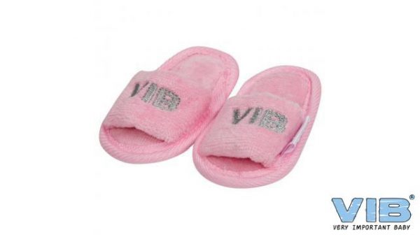 57ad82a523b00.jpg&resolution=642x360&quality=90&isLogo=1&background=FFFFFF7F&ext= Baby Slipper VIB Rosa+Silber