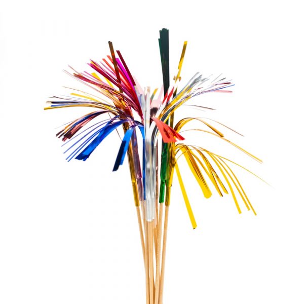 10 Folienspitzen gemischt 24cm