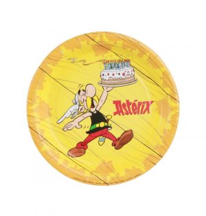 8 Teller aus Papier ASTERIX® 18cm