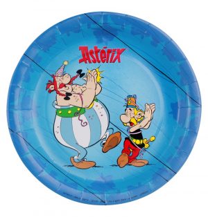 8 Teller aus Papier ASTERIX® 23cm