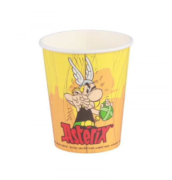 8 Becher aus Papier ASTERIX® 250ml