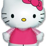 901714-Hello-Kitty-camiseta-Rosa Supershape Hello Kitty Folienballon 67cm x 49 CM