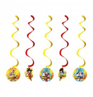 set-5-suspensions-swirls-dia-17cm-x-60cm-ht-dragon-ball 5 SUSPENSIONS SWIRLS DRAGON BALL