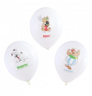 6 Latexballons ASTERIX® 27CM