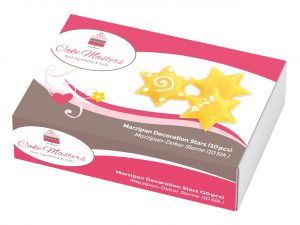 11937_CM119371 Cake-Masters Dekoraufleger Sterne 10 Stück