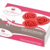 12081_CM120811 Cake-Masters Marzipan-Rosen groß rot 2 Stück