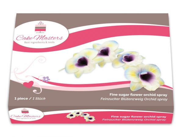 12733_CM127331 Cake-Masters Feinzucker Blütenzweig Orchidee