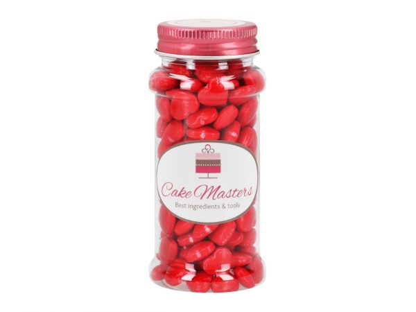 Cake-Masters Streudekor Herzen rot 80g