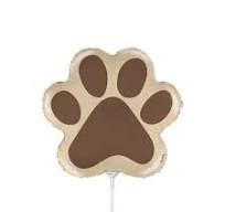 Air filled Hunde Pfote 30cm
