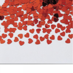 Konfetti rote Herzchen