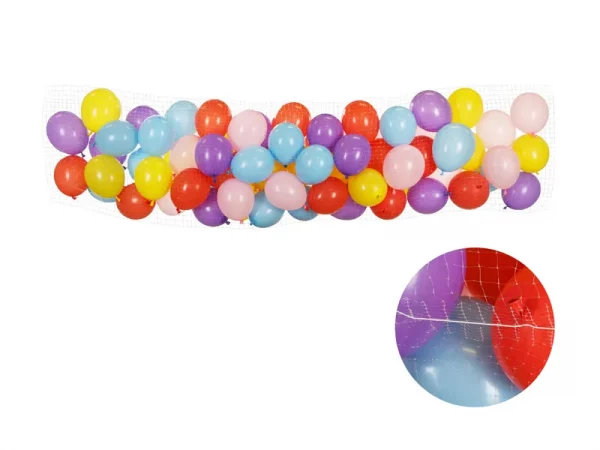 Balloon-Decorations Netz, 3x1m