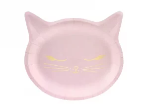 big_TPP42_01_S Teller Kätzchen, aus Papier 22x20cm.