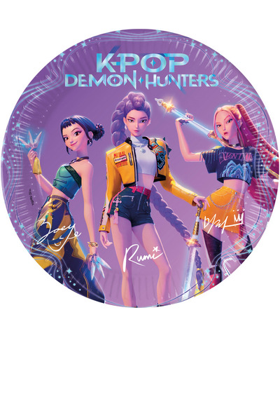 8 Teller "Kpop Demon Hunters" 23cm