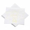 paquet-de-20-serviettes-33cm-x-33cm-3-plis-communion-or-metal 20 Kommunion Servietten 33CM X 33CM