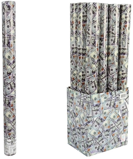 Party Popper Konfetti-Shooter Dollar 58cm