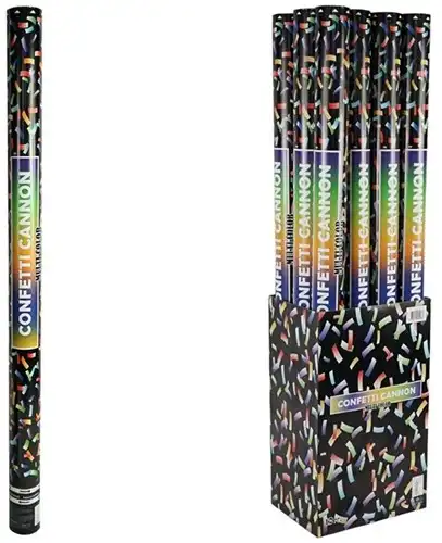 Party Popper Konfetti-Shooter Multicolour 78cm
