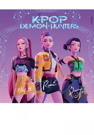 20 Servietten "Kpop Demon Hunters" 33cm