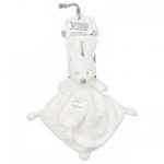 Plüsch Rabbit Doudoutuch Weiß