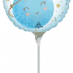 Air filled Folienballon Little Moon Boy