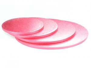 13457_CM134580 Tortenplatten - Rund - pink 20cm