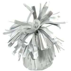 Ballongewicht Folie Silber Matt