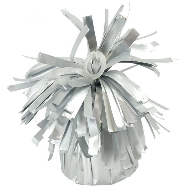Ballongewicht Folie Silber Matt