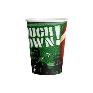 8 Becher Touchdown! Papier 250 ml