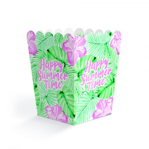 8 Happy Summer Time Snack Boxes , 6,3 × 6,3 × 10,5 cm