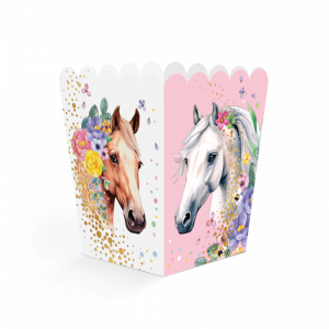 8 Horses Snack Boxes , 6,3 × 6,3 × 10,5 cm