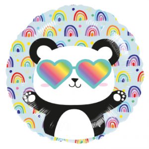 Folienballon Happy Panda 43cm
